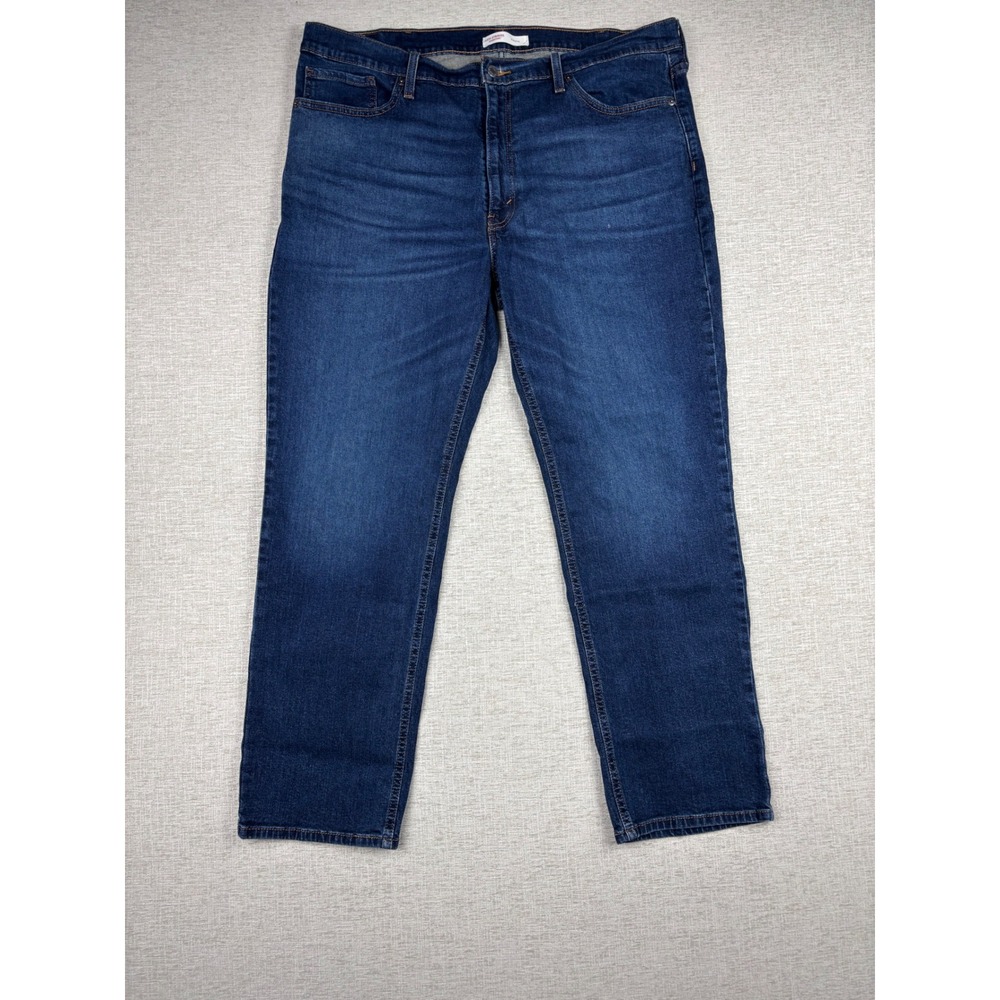 Levi Strauss Signature Athletic Fit l Mens 40x32 Dark Wash Denim Jeans